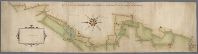 A-0089 Chaerte vande lantscheijdinghe tusschen het heemraitschap van Rijnlandt Tsticht van Wytrecht ende..., 1593